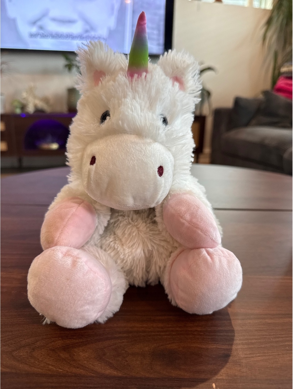 Warmies Plush Unicorn Microwaveable Stuffed Animal